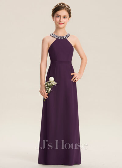 purple jr bridesmaid dresses KissProm main image 0