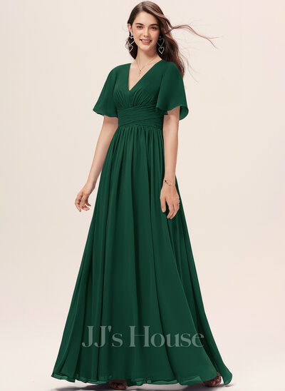 princess polly baby blue dress BABARONI Lace Bodice Chiffon Skirt Long Dress-Dark Green Plus size, Dark Green / US18 main image 1