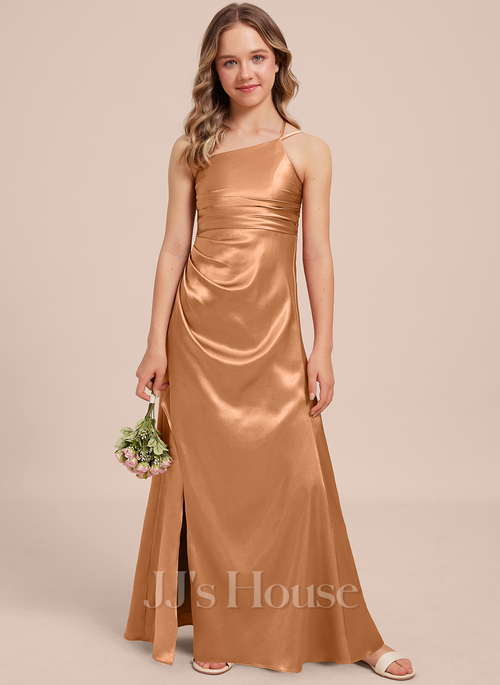 bridesmaid dresses with sleeves modest Julianna Modest V Neck Long Sleeves Ruffles Chiffon Bridesmaid Dresses, Cabernet main image 0