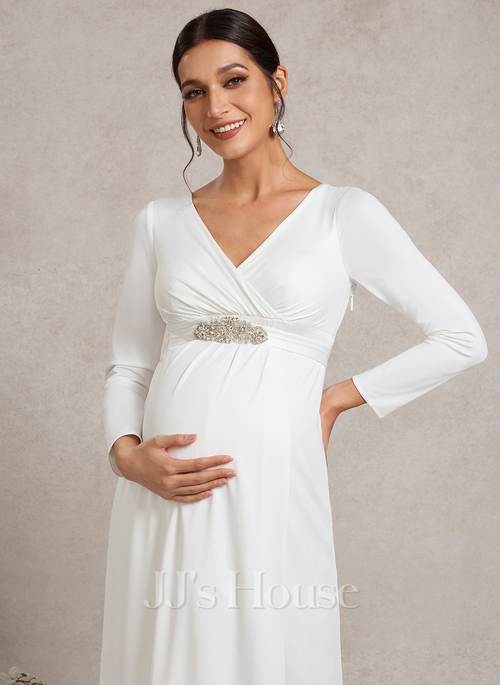 Oda A-line Maternity Wedding Dress | JJ's House