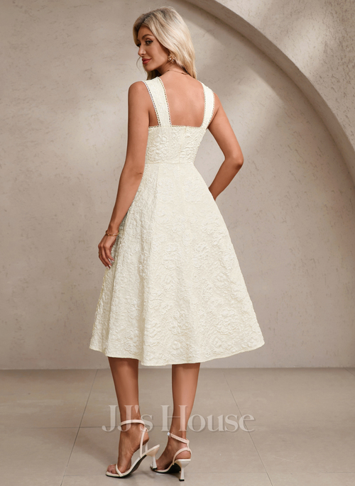 Square Jacquard Homecoming Dress | JJ's House