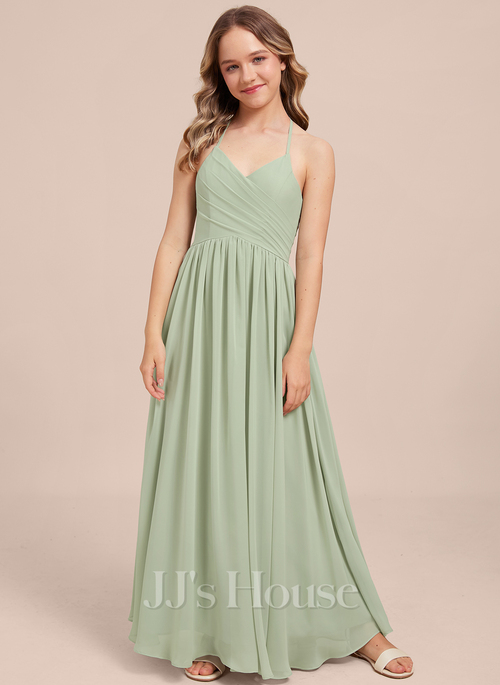Katia A-line Chiffon Junior Bridesmaid Dress | JJ's House