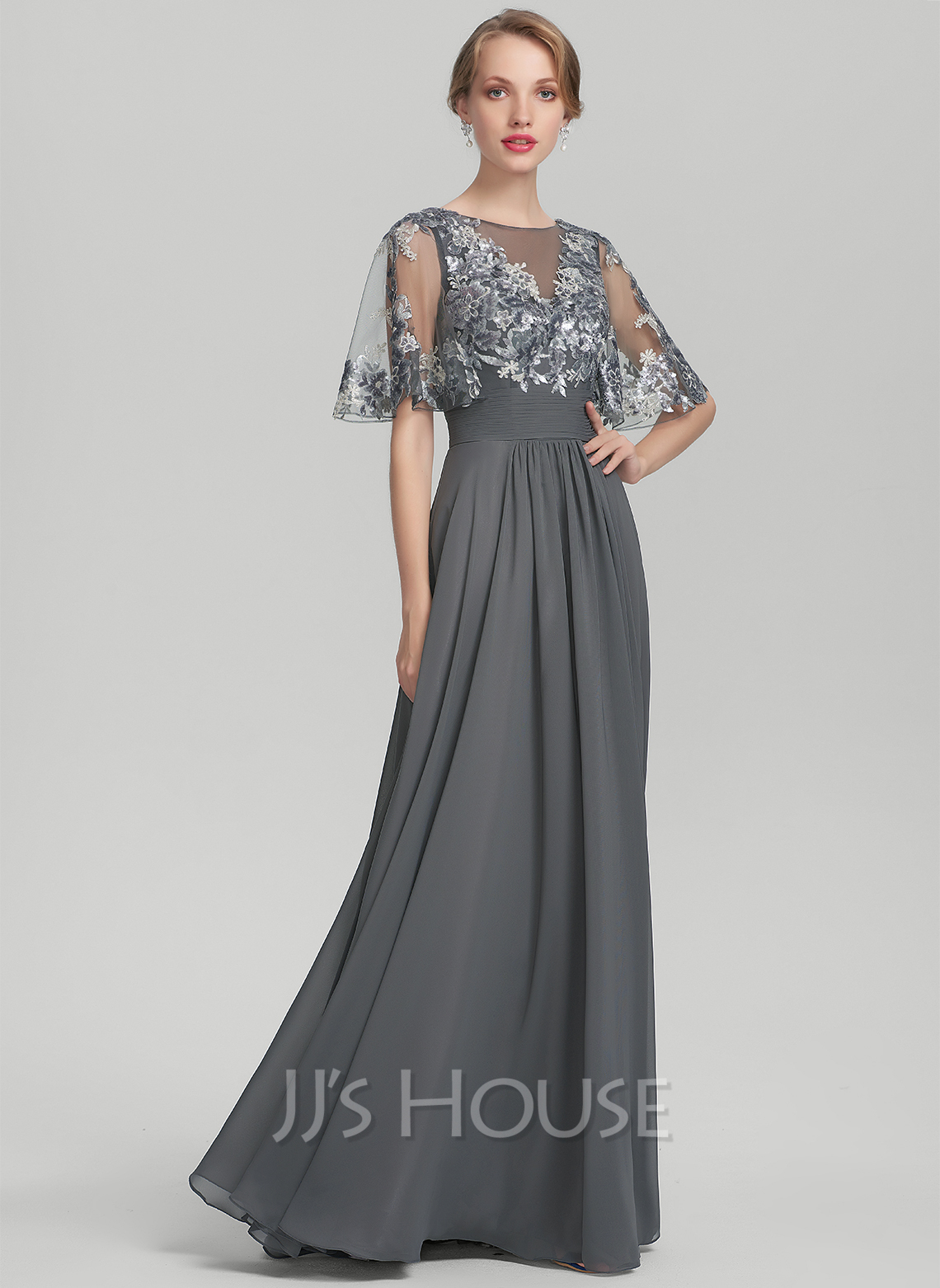 Cicinia Peacock Mother Of The Groom Dress Long Satin A-line Floor Length One Shoulder main image 1