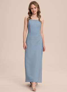 Sheath/Column Chiffon Dress