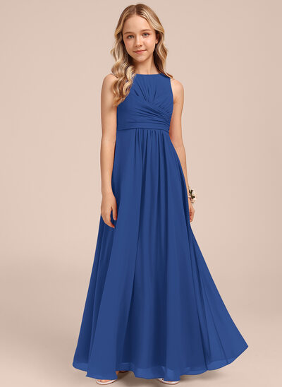 A-line Chiffon Dress