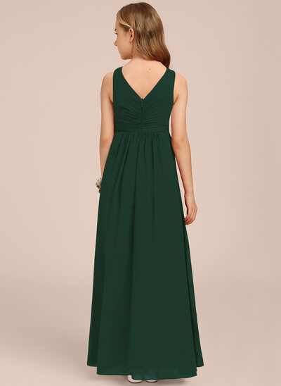how to measure yourself for a bridesmaid dress Zapaka Women Junior Bridesmaid Dress Green Lace and Chiffon Halter Wedding  Guest Dress – ZAPAKA main image 0