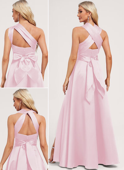 ever pretty plus size bridesmaid dresses Cotton Candy Pink Bridesmaids Dress Full Length Pink Party Dress w/Str –  DaisyFormals-Bridesmaid and Formal Dresses in 59+ Colors main image 1