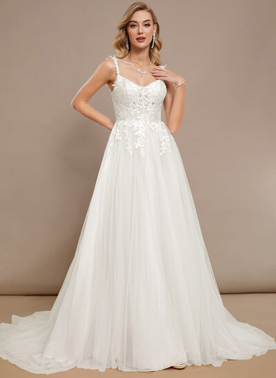 navy blue dress for baby girl Strapless A Line Wedding Dress, Plus Size Sequin... From Romanticggowns,  $159.24 main image 0