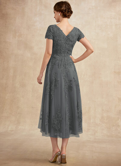 Steel Grey Mother of the Bride Dresses | JJ's House