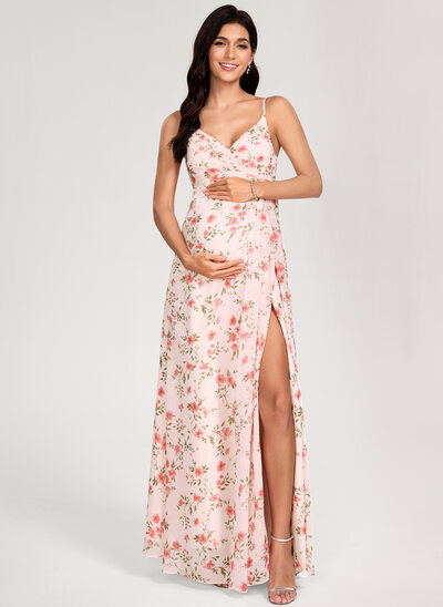 julia roberts bridesmaid dress Mint Green Floral Cutout Tie Back Maternity Maxi Dress – PinkBlush