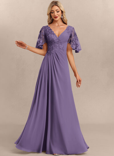 Vestido maxi de gasa