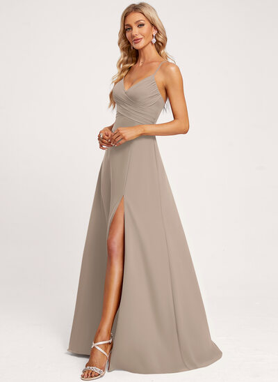 princess polly baby blue dress Satin Taupe Bridesmaid Dresses: Buy Women's Dresses Online at STACEES main image 0
