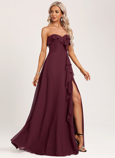 Sweetheart Neckline Bridesmaid Dresses | JJ's House