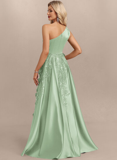 green emerald velvet dress Gorgeous Sage Green High Neck Prom Dress Mermaid Long Sleeves main image 0