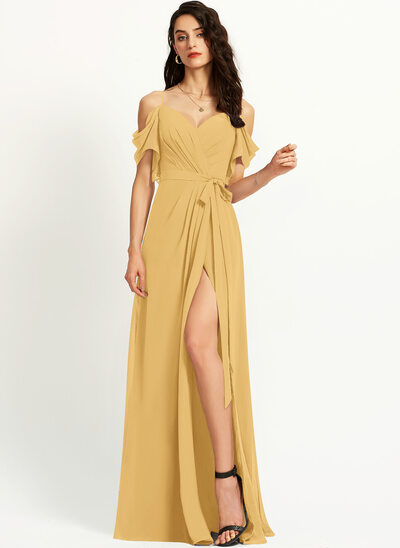 Gold Bridesmaid Dresses | JJ's House