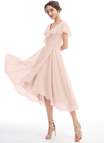 Robe midi en mousseline