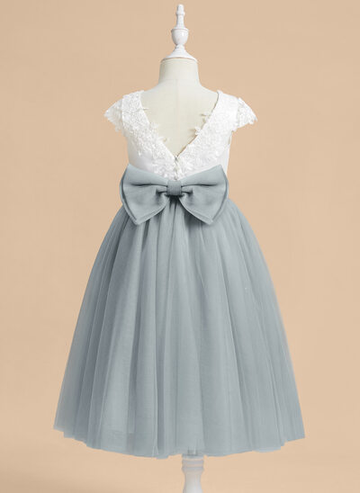 Dusty Blue Flower Girl Dresses | JJ's House