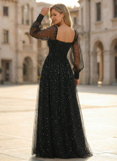 chinese dress ladies Burgundy Long Sleeves A-line Satin Long Prom Dresses Evening Dresses, MP158