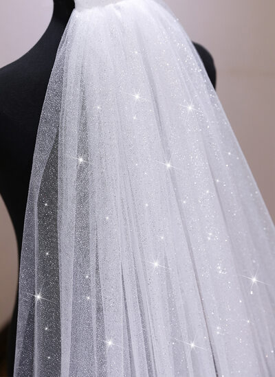 NYZY V5 Real 3m Long Champagne Cathedral Veil Wedd... - Vicedeal