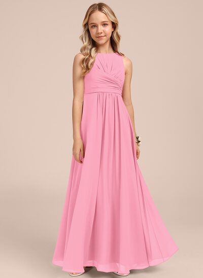 A-line Chiffon Dress
