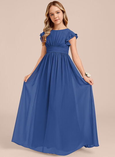 A-line Chiffon Dress