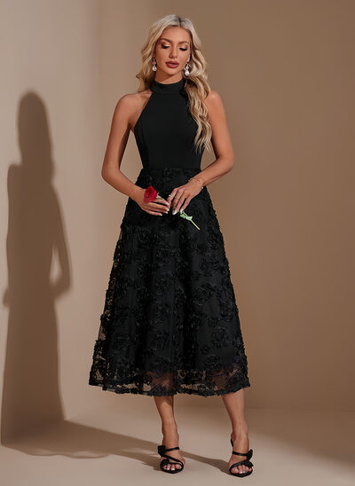 stella halter maxi dress Black Stella Dress main image 1