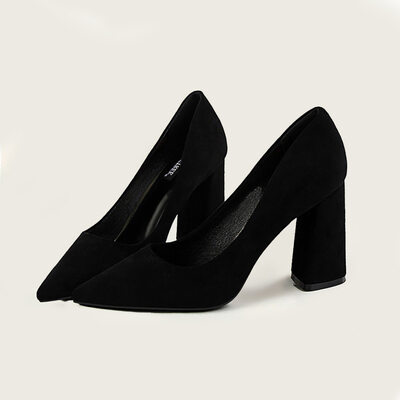 Ralph Lauren Lanette Pumps met blokhak