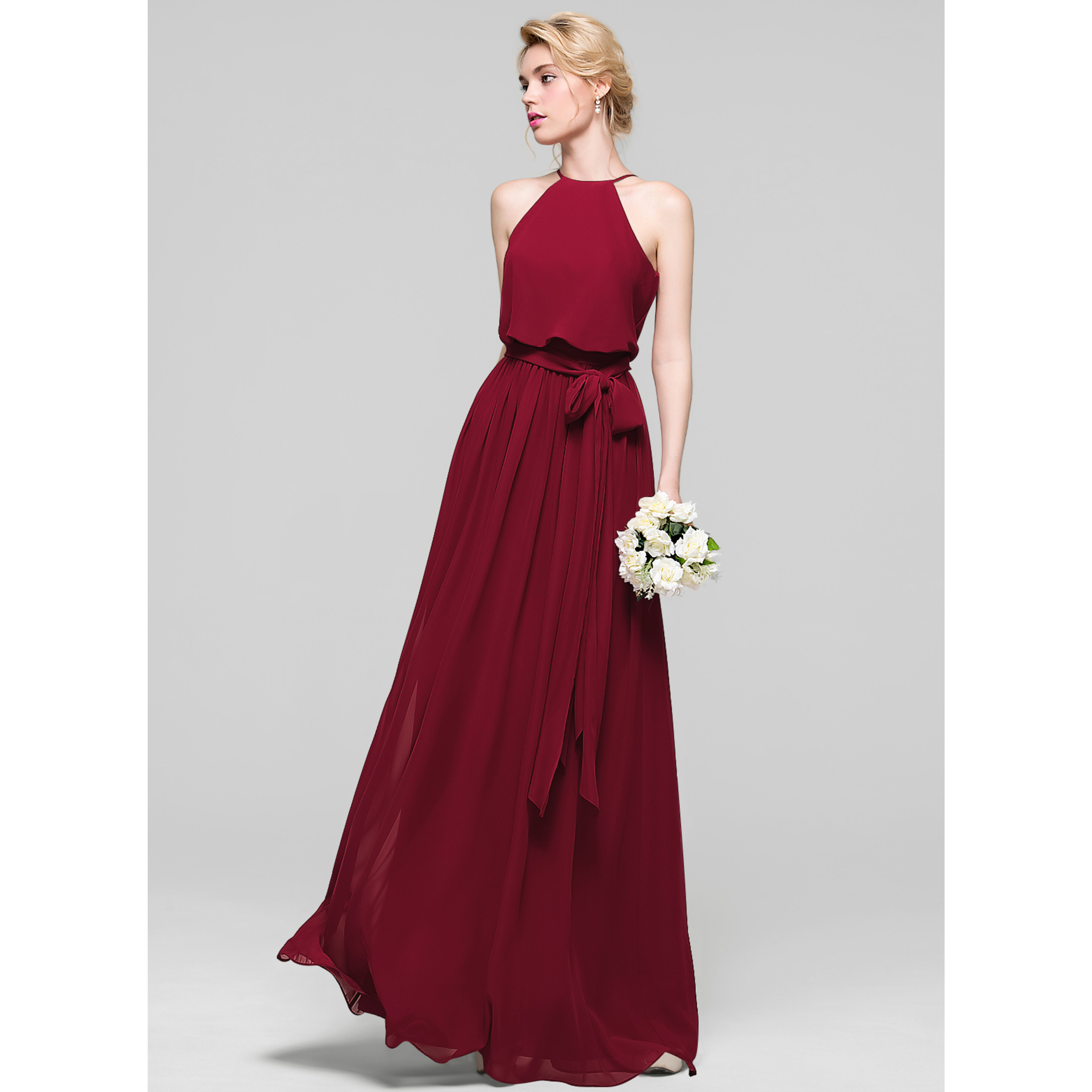 Ember A-line Chiffon Bridesmaid Dress | JJ's House Ember A-line Chiffon Bridesmaid Dress | JJ's House