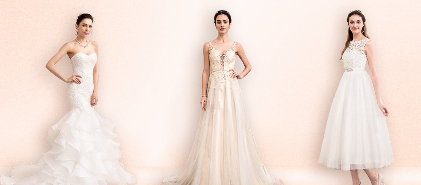 Beyonddress Avondjurk voor dames, lang, bruiloft, kant, appliqué, mouwloos, bruidsjurk, baljurk